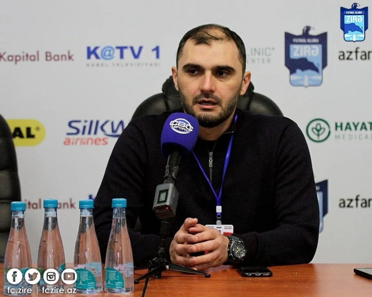 Zirənin baş məşqçisi: Təəssüf ki, mübarizəsiz təslim olduq