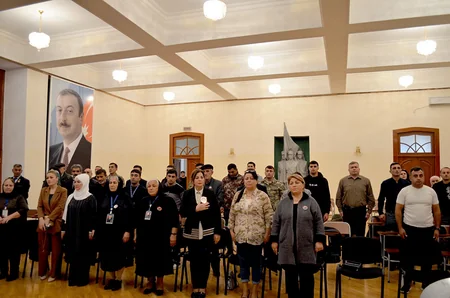 Şəhidlərin xatirəsi anılıb