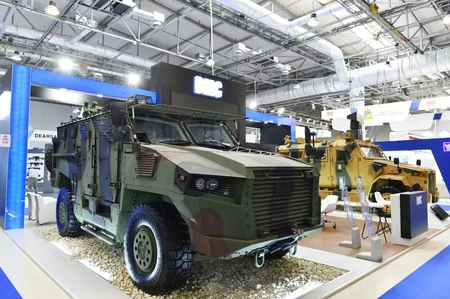 President Ilham Aliyev views 3rd Azerbaijan International Defense Exhibition ADEX 2018