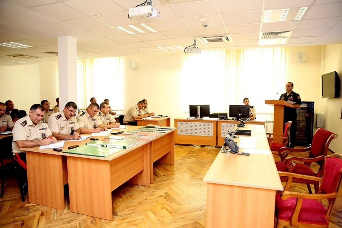 Operational training sessions held at Center for War Games of Armed Forces
