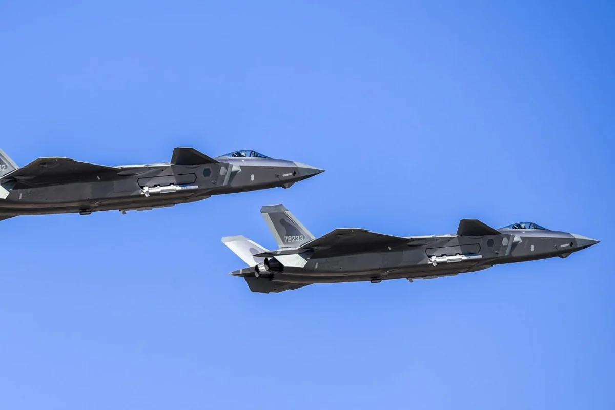 Китай заменит истребители J-20 авиадвигателями WS-15