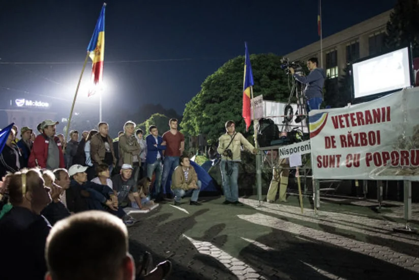 Протестная волна в столице Молдовы спадает, заявил активист DA