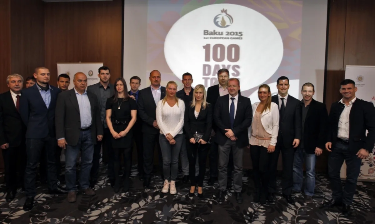 ​В Венгрии прошла презентация под названием Баку-2015: 100 дней до открытия