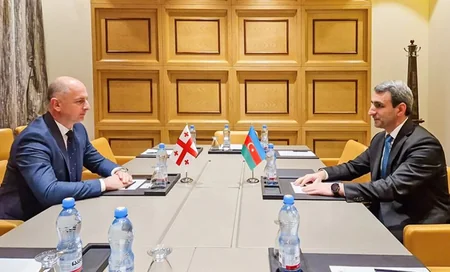 Gürcüstan limanlarından daşınma şərtlərinin optimallaşdırılması müzakirə edilib