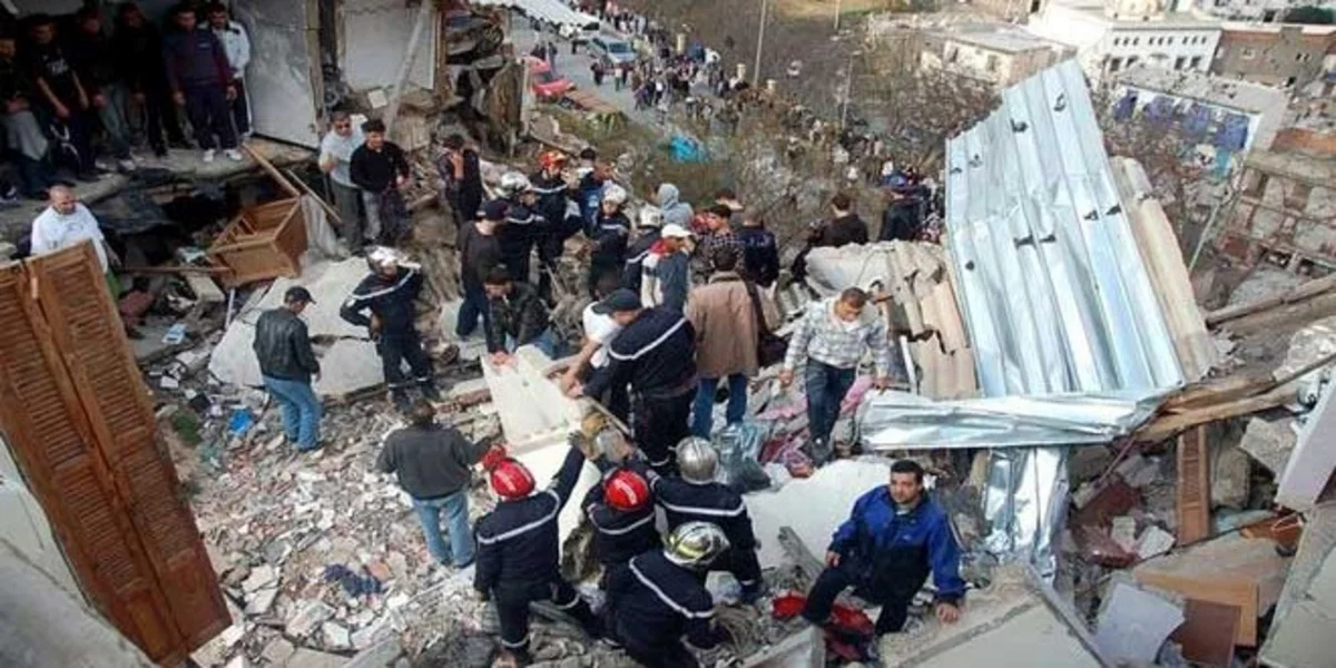 Взрыв газа в Алжире, погибли 10 человек