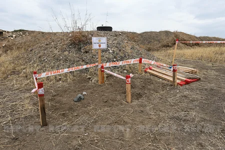 Процесс разминирования территорий в Агдаме идет полным ходом