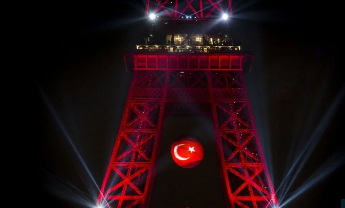 France demonstrated support for Turkey