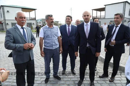 Zəngilanın Ağalı kəndinin sakinləri olan 10 ailə doğma yurduna çatıb