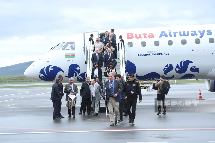 Participants of int’l conference arrive in Azerbaijan’s Karabakh