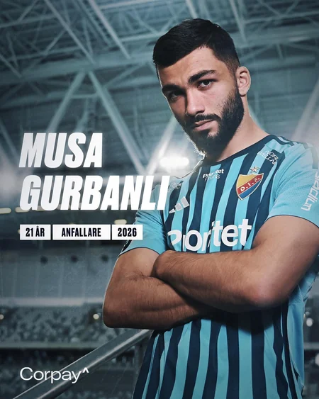 İsveç klubu Musa Qurbanlının transferini açıqlayıb