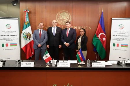 Assistant to Azerbaijan’s first VP Elchin Amirbayov visits Mexico