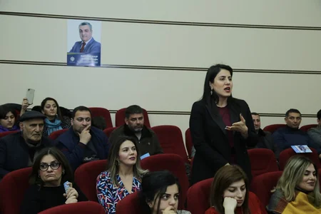 Rauf Nağıyev seçicilərlə növbəti görüşünü keçirib - FOTO