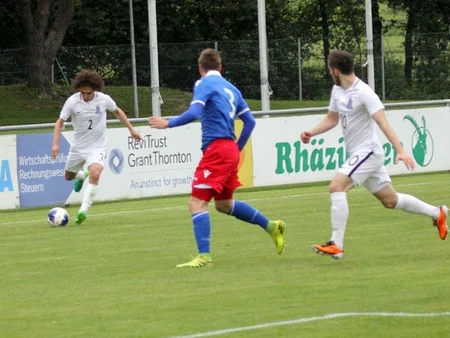 Azerbaijan's U-21 football team loses to Liechtenstein - VIDEO