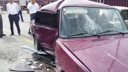 Göyçayda üç maşın toqquşub, xəsarət alanlar var - YENİLƏNİB
