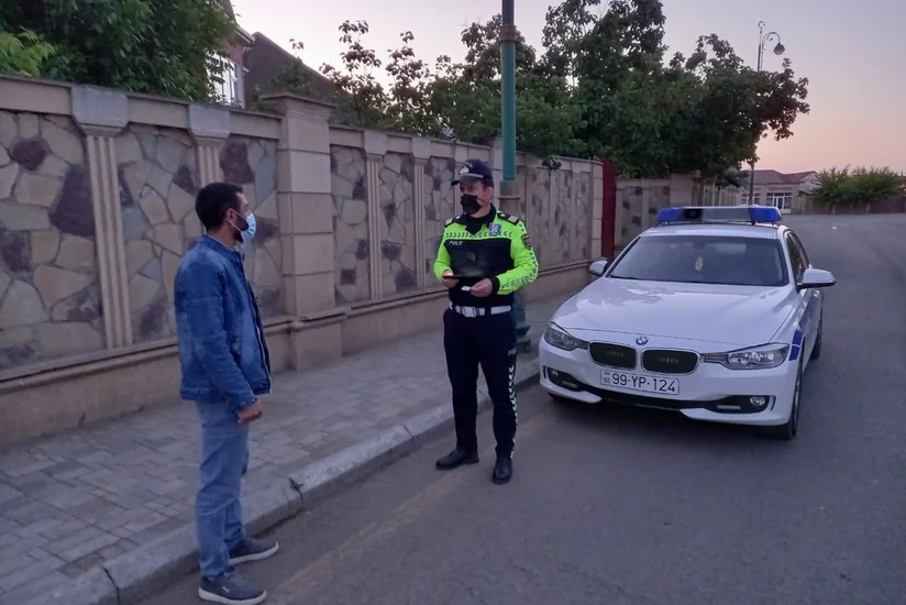 Biləsuvarda avtomobilləri standartlara cavab verməyən sürücülər barədə tədbir görülüb
