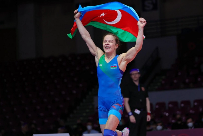 Mariya Stadnik qızıl medal qazandı - YENİLƏNİB