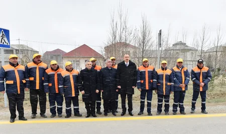 Prezident Sabunçu və Suraxanı rayonlarında yenidən qurulan avtomobil yollarının açılışında iştirak edib - YENİLƏNİB