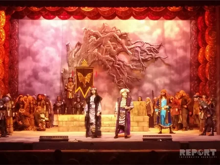 ​Mersin Dövlət Opera və Balet Teatrında Koroğlu operasının təqdimatı olub