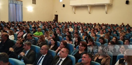 Şabranda Ulu Öndər Heydər Əliyevin 100 illik yubileyi qeyd olunub