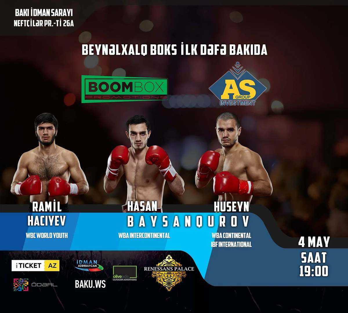 Bakıda ilk dəfə peşəkar boks yarışı təşkil olunacaq
