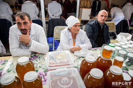 Bakıda bal yarmarkasının açılışı olub - FOTOREPORTAJ - VİDEO