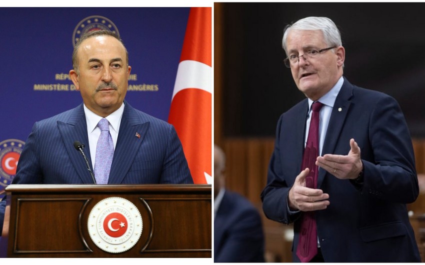 Türkiyə və Kanada XİN başçıları arasında telefon danışığı olub
