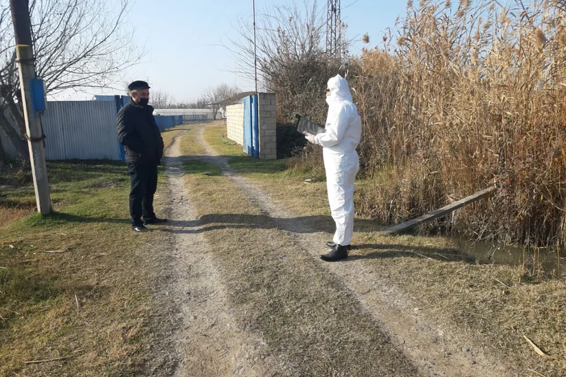 Sabirabadda koronavirus xəstəsinin törətdiyi əməl polis tərəfindən araşdırılır