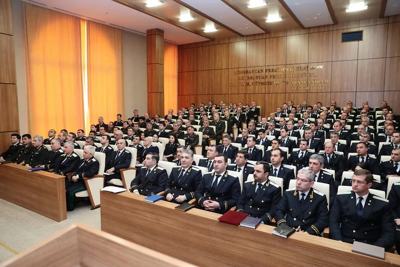 Baş Prokurorluqda geniş kollegiya iclası keçirilib