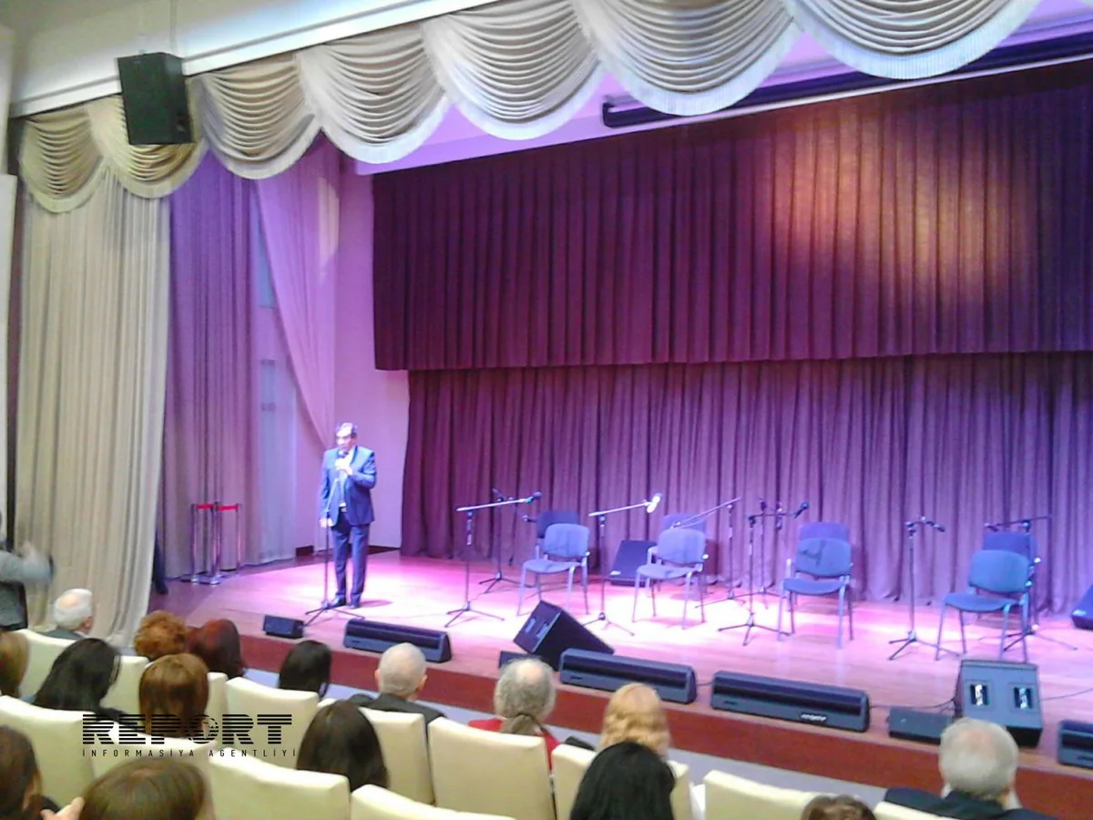 Xalq artisti Mənsum İbrahimovun solo-konserti olub