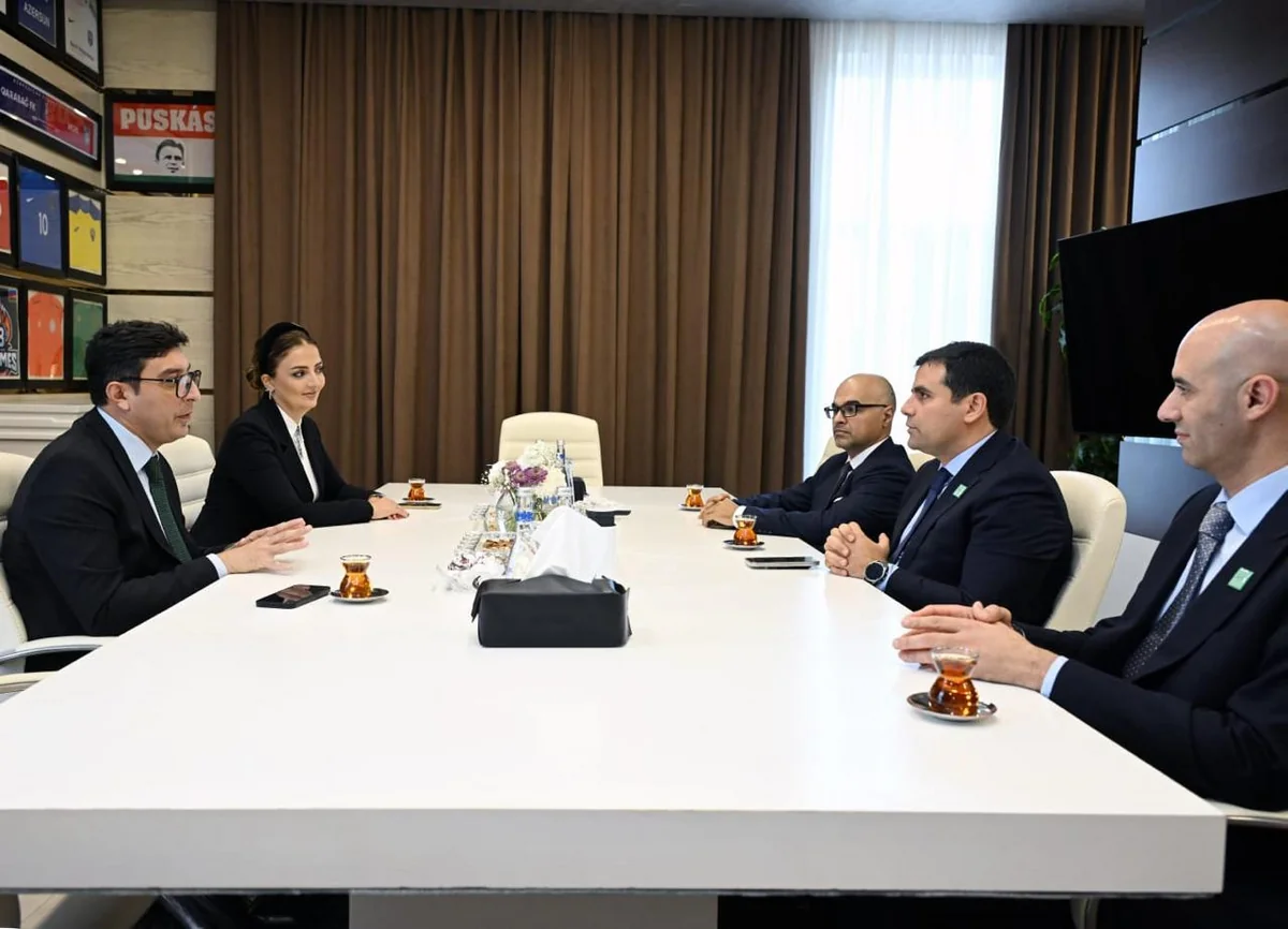 Fərid Qayıbov İslam Həmrəyliyi İdman Assosiasiyasının baş katibini qəbul edib