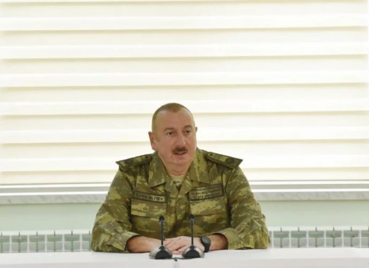 İlham Əliyev: Torpaqlarımızı Azərbaycan əsgəri, Azərbaycan zabiti azad edir