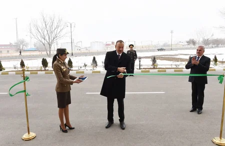 Residential building for MES officers and ensigns in Nakhchivan inaugurated