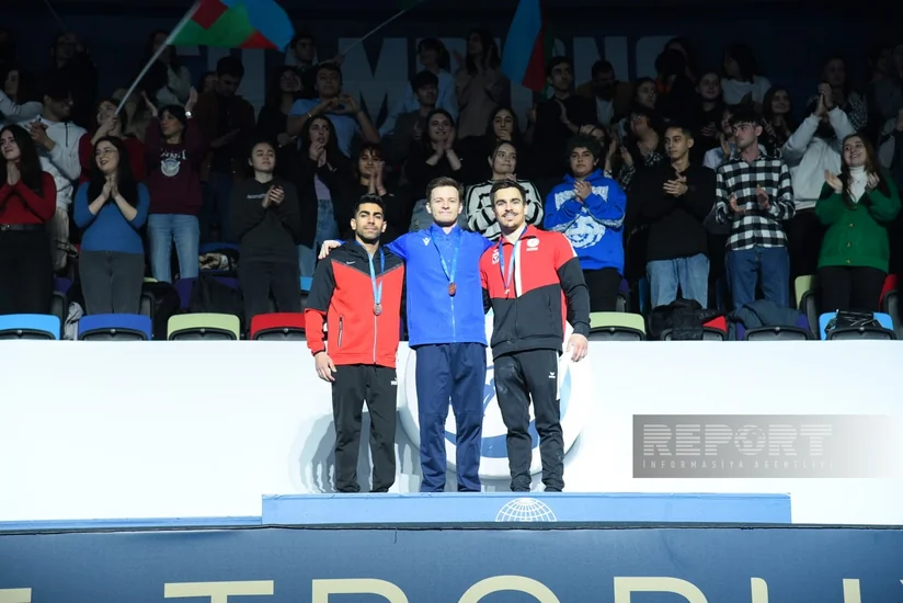 İdman gimnastikası üzrə Dünya Kubokunun qalibləri mükafatlandırılıb
