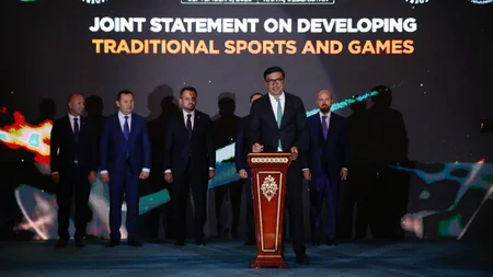 Gənclər və idman naziri Beynəlxalq Etnosport Festivalında iştirak edib