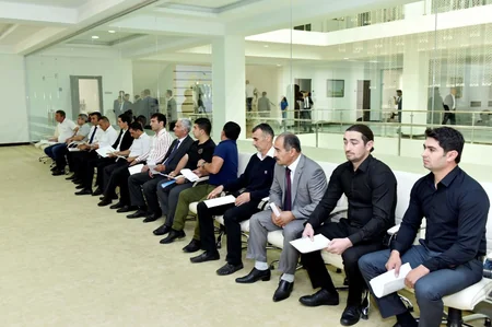 Azad Rəhimov Qubada vətəndaş qəbulu keçirib