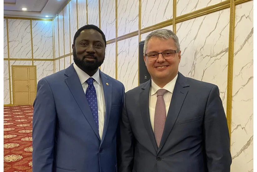 Azerbaijani ambassador meets with Gambia foreign minister