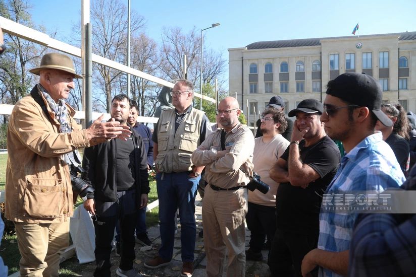 Beynəlxalq səyyahlardan ibarət heyət Şuşada səfərdədir