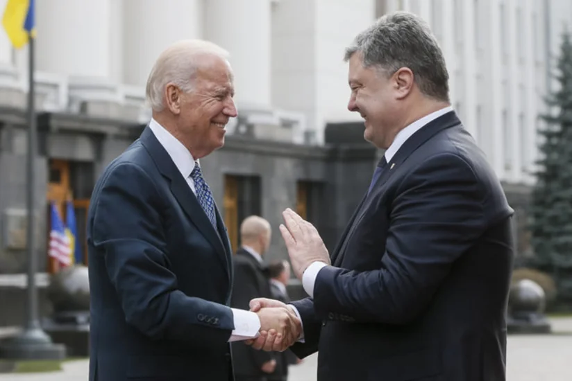​Порошенко и Байден договорились подписать соглашение по траншу на 1 млрд. долларов
