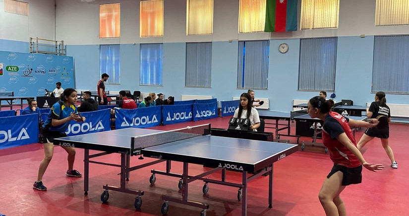 Stolüstü tennis üzrə Azərbaycan çempionatında komanda yarışının qalibləri müəyyənləşib