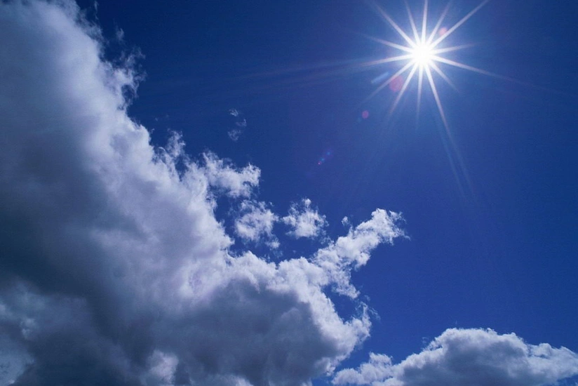 Sunny weather is expected on January 13