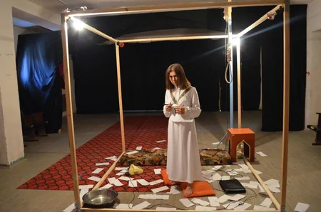 Dərbənd Azərbaycan Dövlət Dram Teatrı mövsümü İnsan səsi tamaşası ilə yekunlaşdıracaq