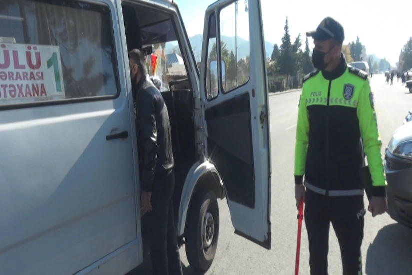 Balakəndə ictimai nəqliyyatda karantin qaydalarına əməl etməyənlər cərimələnib