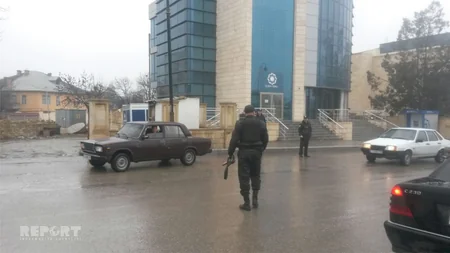 Beynəlxalq Bankın Quba filialına bomba qoyulması ilə bağlı məlumat daxil olub - FOTO