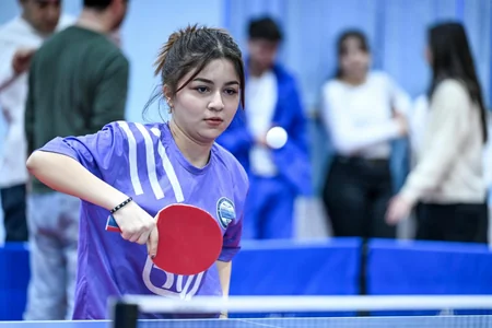 Bakıda tələbələr arasında keçirilən stolüstü tennis yarışına yekun vurulub