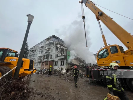 Последствия массированной атаки на Украину