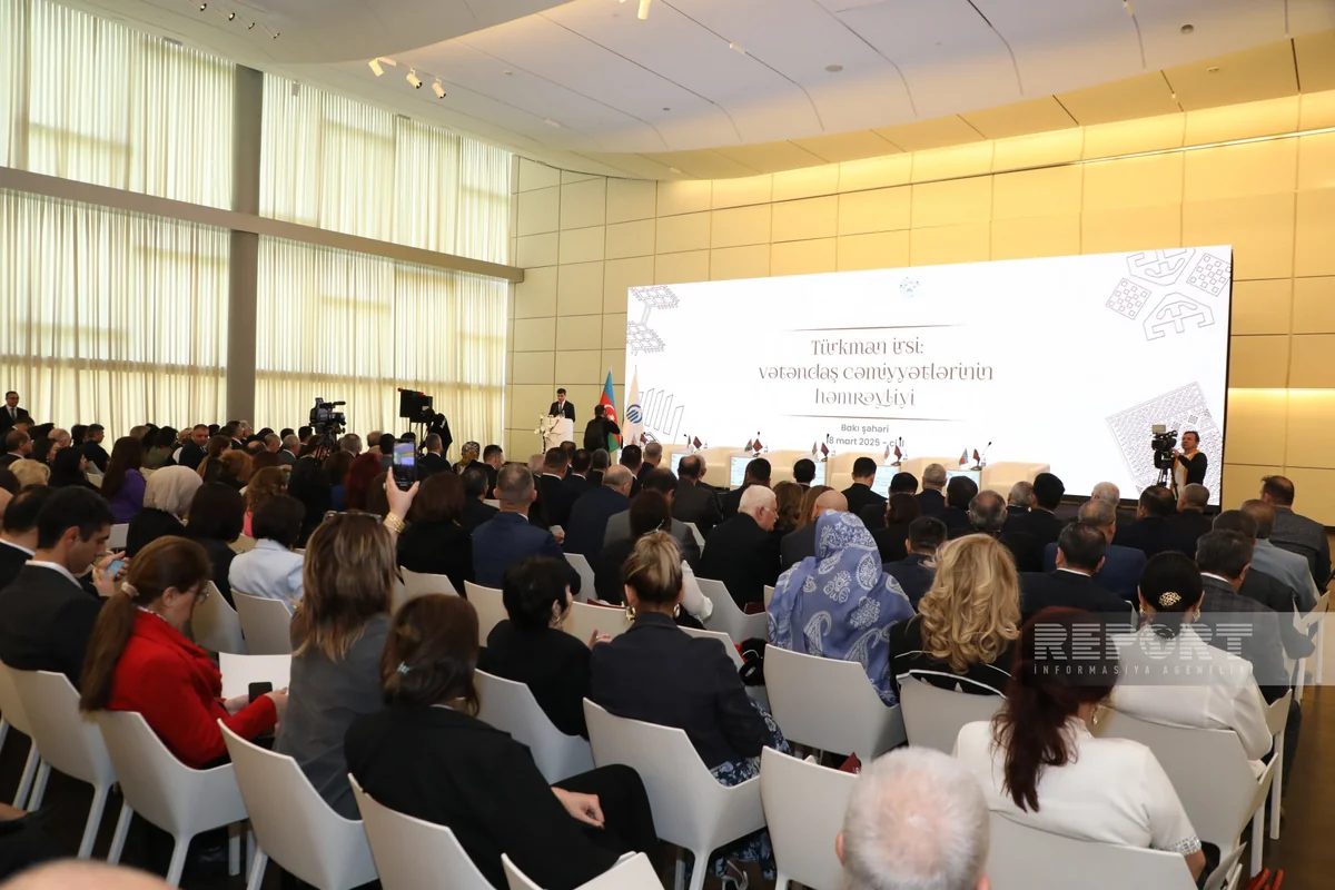 Bakıda “Türkman irsi: vətəndaş cəmiyyətlərinin həmrəyliyi” forumu başlayıb - YENİLƏNİB