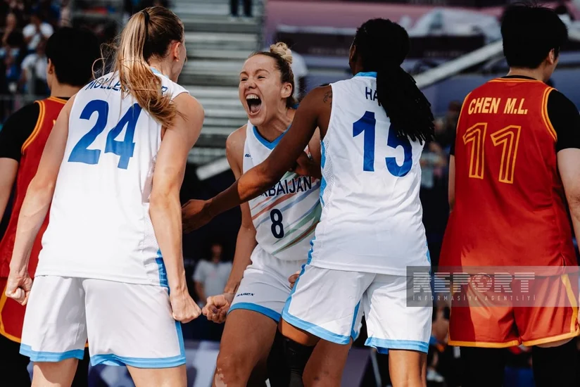 Paris-2024: Azərbaycanın 3x3 basketbol millisi günün ikinci matçında qalib gəlib - YENİLƏNİB