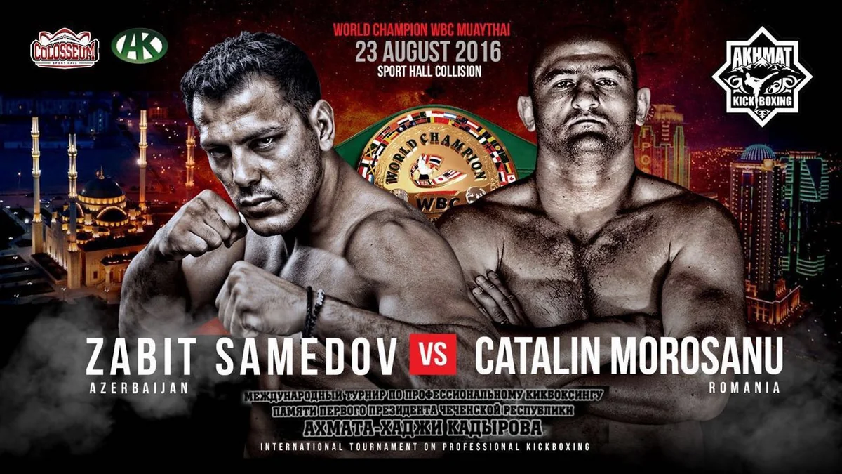 Zabit Samadov to fight against Muay Thai world champion Cătălin Moroșanu in Grozny - VIDEO