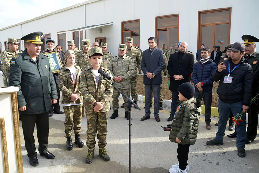 В воинской части состоялось мероприятие по случаю Дня Победы