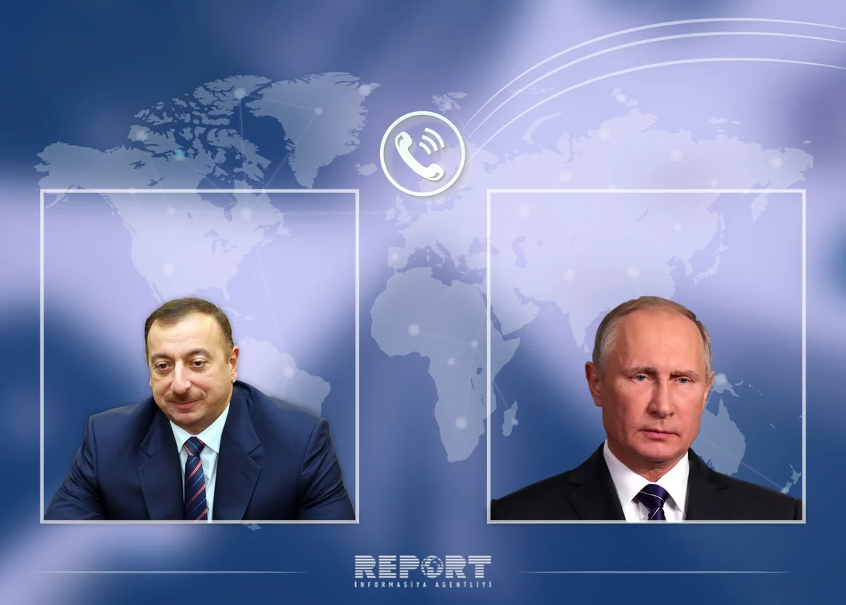 Prezident İlham Əliyev Vladimir Putinə telefonla zəng edib